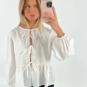 JOANNA bluse, hvid