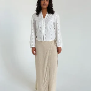 SADIE bluse, hvid