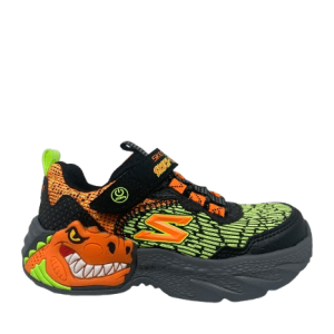 SKECHERS SKECH-SAURUS DINO-LIGHTS 400615L/BKOR