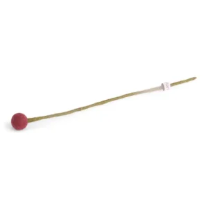 Wine Red 2 cm filtblomst – En Gry og Sif